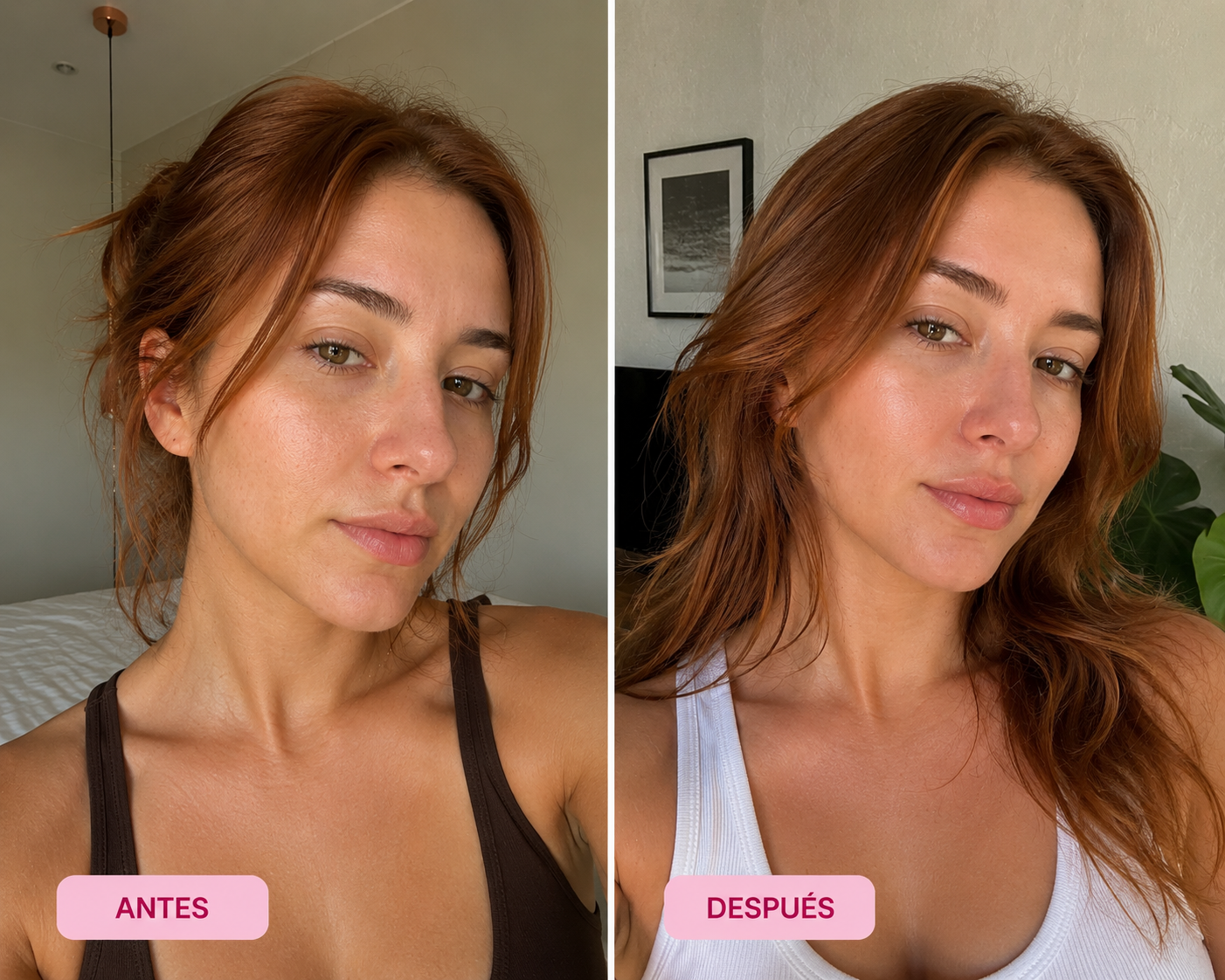 Antes y después — Lucía, 29